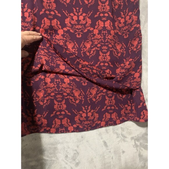 Cabi Shirt Womens Small Purple Red Cameo Sleeveless Tank Top Layered Y2K Whimsy - Picture 10 of 16